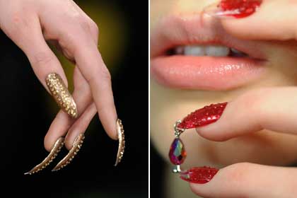 Wild Manicures at The Blonds