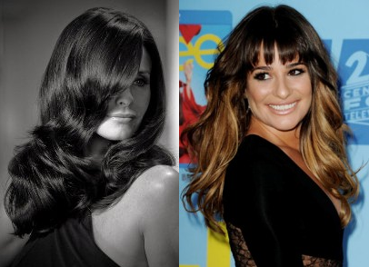 New Faces in Hair: Lea Michele and Courteney Cox