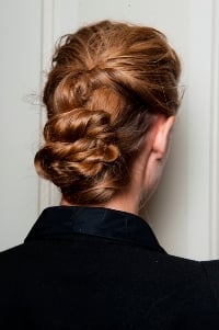 Elegant Twisted Updos at The Row