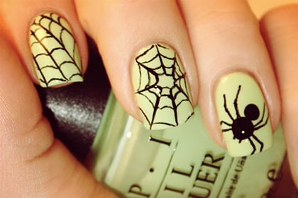Super-Easy (and Super-Cute) Halloween Nail Art Ideas