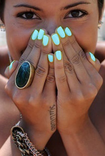 all about bold statements, and here39;s my latest: Nail art is over.