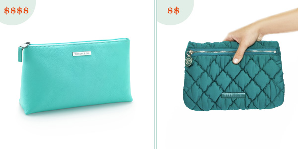 Tiffany and co online makeup bag