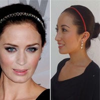 Celebrity Hairstyle Challenge Day 1: Copy Emily Blunt's Updo