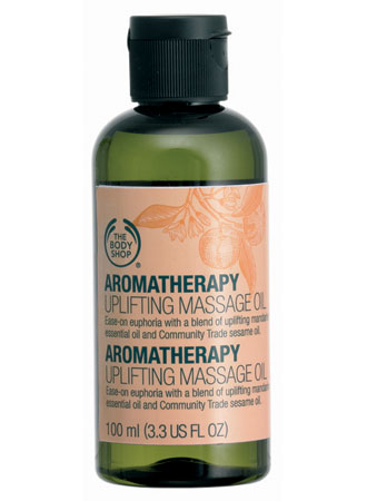 The Body Shop Aromatherapy Uplifting Massage Oil
