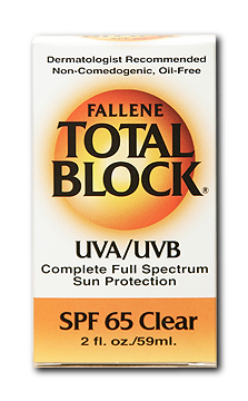 Fallene Total Block Clear SPF 65