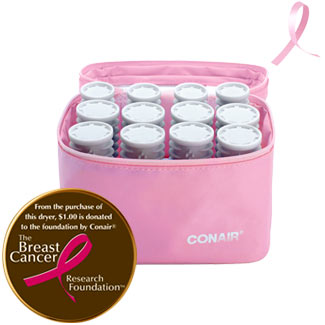 Conair The Power of Pink Instant Heat Ionic Hair Setter