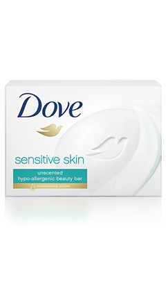Dove Sensitive Skin Unscented Hypo-Allergenic Beauty Bar