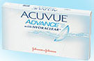 Acuvue Advance Brand Contact Lenses with Hydraclear