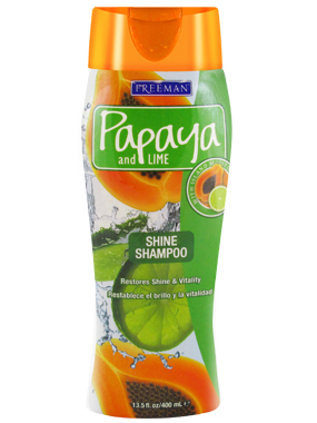 Freeman Papaya and Lime Overboard Shine Shampoo