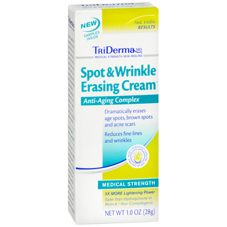 TriDerma MD Spot & Wrinkle Erasing Cream