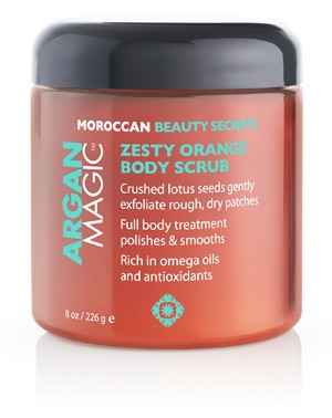 Argan Magic Zesty Orange Body Scrub