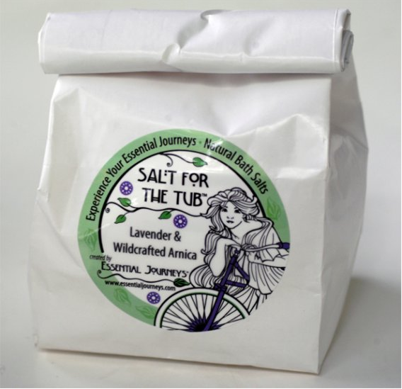 Essential Journeys Salt for the Tub Lavender with Wildcrafted Arnica Oil