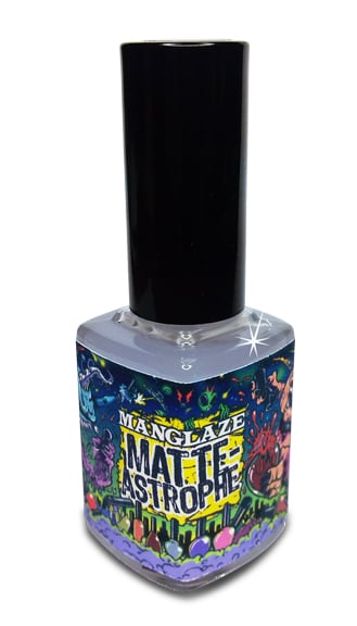 ManGlaze Matte-Astrophe ManGlaze CLEAR MATTE TOP COAT (got crackle?)