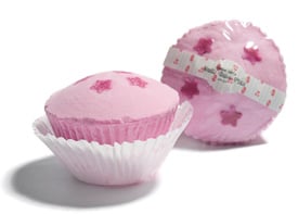 Laline Girls Nutritious Cupcake Bath Bomb