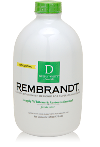 REMBRANDT® DEEPLY WHITE® + Peroxide Whitening Mouthwash