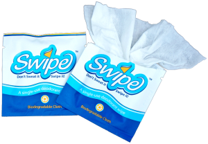 Swipe Single Use Deodorant Wipes