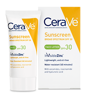 CeraVe Sunscreen for Face SPF 30