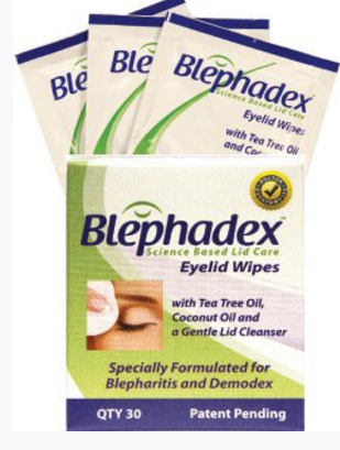 Macular Health Blephadex Eyelid Wipes