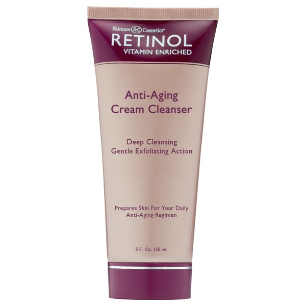 Skincare Cosmetics Retinol Vitamin Enriched Anti-Aging Cream Cleanser
