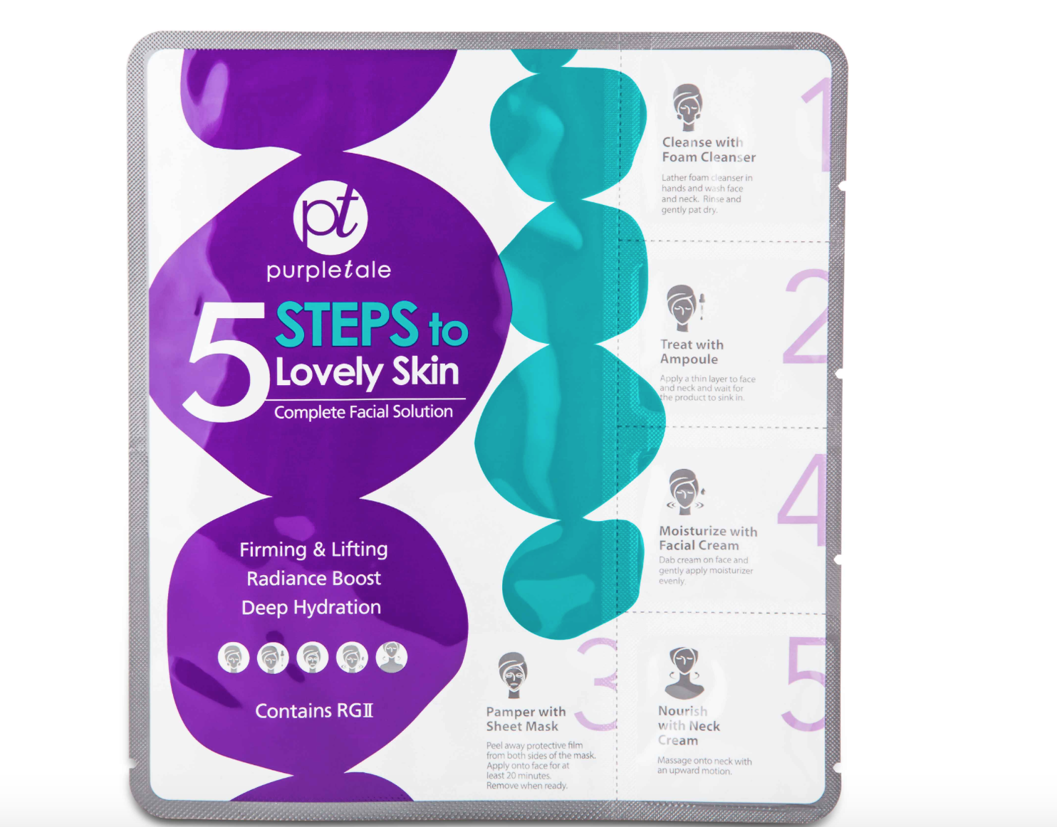 Purpletale 5 Steps to Lovely Skin