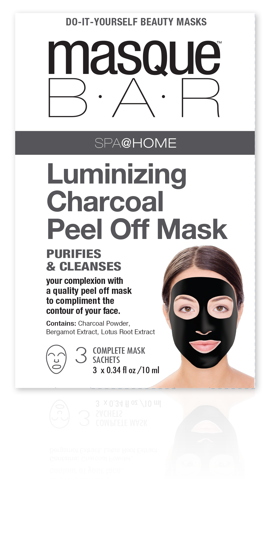 Look Beauty Masque Bar Luminizing Charcoal Peel Off Mask