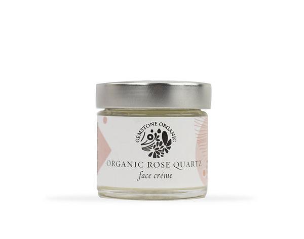 Gemstone Organic Rose Quartz Face Creme