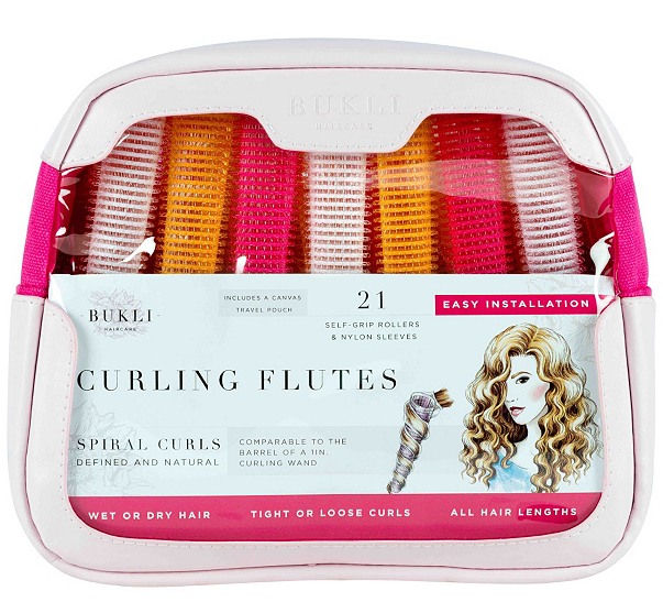 Bukli Haircare Curling Flutes & Sleeves