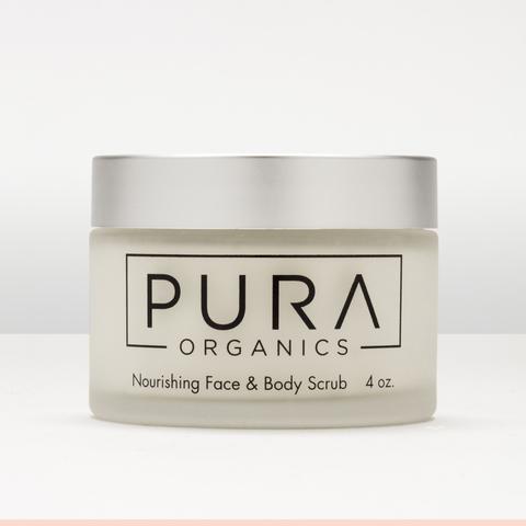 Pura Organics Nourishing Face & Body Scrub
