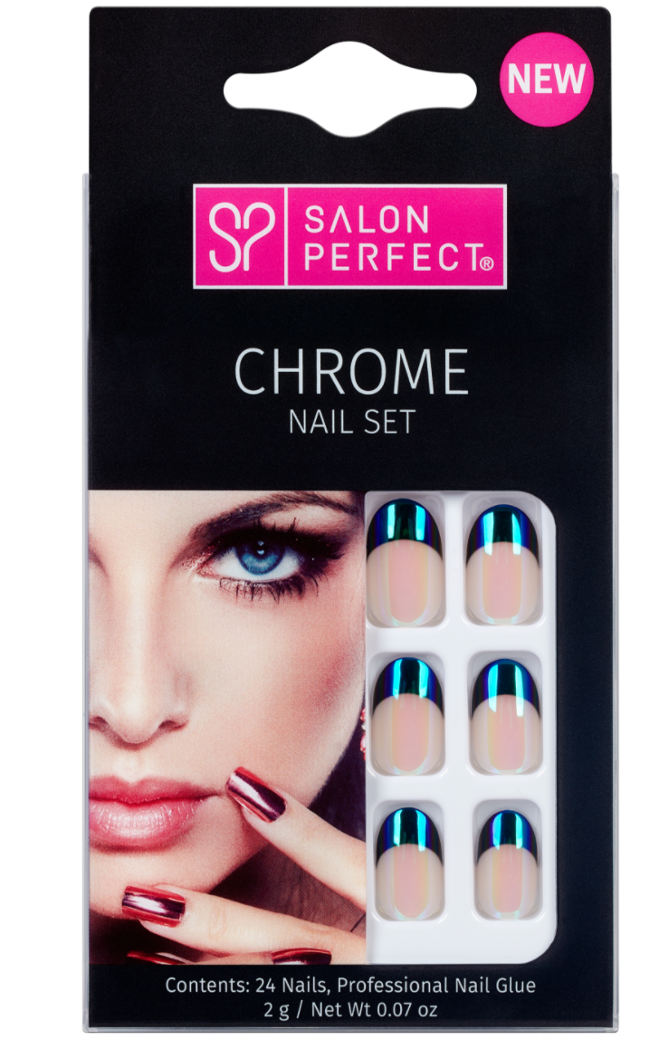 Salon Perfect Chrome Nail Set