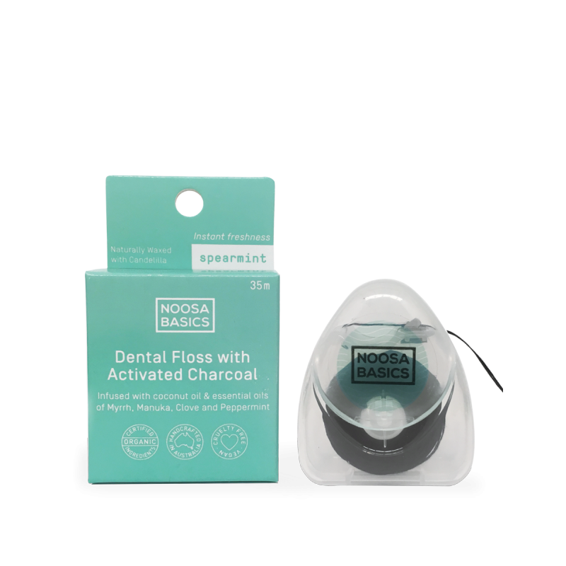 Noosa Basics Dental Floss with Activated Charcoal