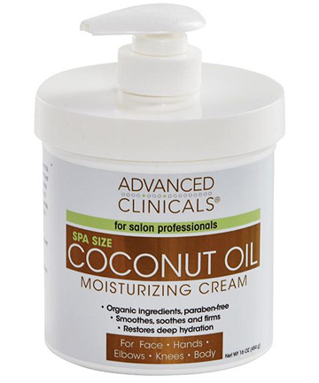 Advanced Clinicals Coconut Moisturizing Cream