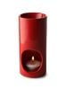 Bath & Body Works Slatkin & Co. Red Ceramic Oil Warmer
