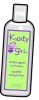Knotty Girl Drama Queen Marshmallow Sparkle Body Lotion