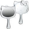 Hello Kitty Hand Held Mirror