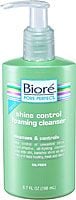 Biore Shine Control Foaming Cleanser