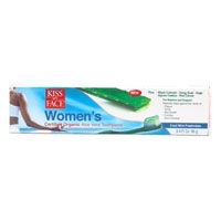 Kiss My Face Women's Organic Toothpaste, Cool Mint Freshness