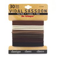 Vidal Sassoon No Crimper Braided Elastics