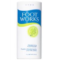 Avon Foot Works Deodorizing Foot Powder