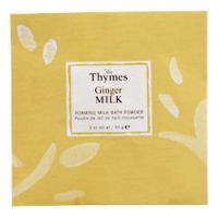 Thymes Ginger Milk Foaming Milk Bath Powder Envelope