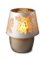 Slatkin & Co The Perfect Autumn Dancing Leaves Lampshade - Amber