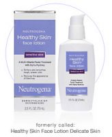 Neutrogena Healthy Skin Face Lotion for Sensitive Skin