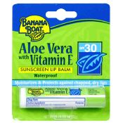 Banana Boat Aloe Vera with Vitamin E SPF 30 Sunscreen Lip Balm