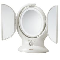 Lighted Makeup Mirrors on Winged Oval Lighted Makeup Mirror By Conair  Makeup Tools Review