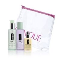 Clinique 3-Step Kit with Facial Soap - Very Dry to Dry and Dry Combination Skin Types
