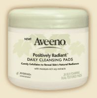 Aveeno Positively Radiant Daily Cleansing Pads