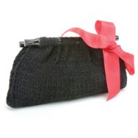 Lola 100% Wool Hand-Knit Clutch Bag