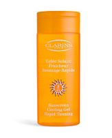 Clarins Sunscreen Cooling Gel Rapid Tanning SPF 8