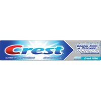 Crest Baking Soda & Peroxide Whitening with Tartar Protection Striped Toothpaste - Fresh Mint