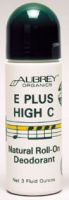 Aubrey Organics E Plus High C Roll On Deodorant