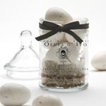 Gianna Rose Atelier Ivory Egg Soaps in Apothecary Jar